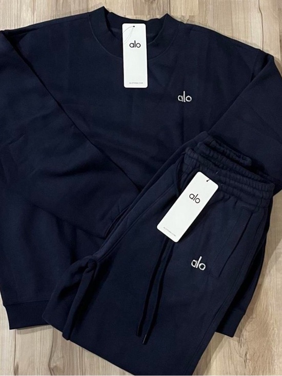 ALO Yoga Tops - Alo Navy Set